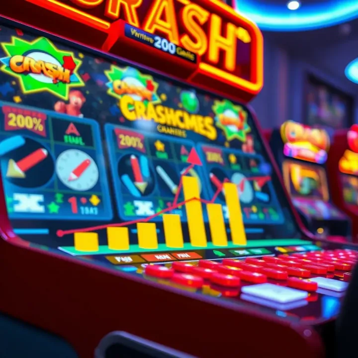 Graph showing increasing winning chances in crash game strategy