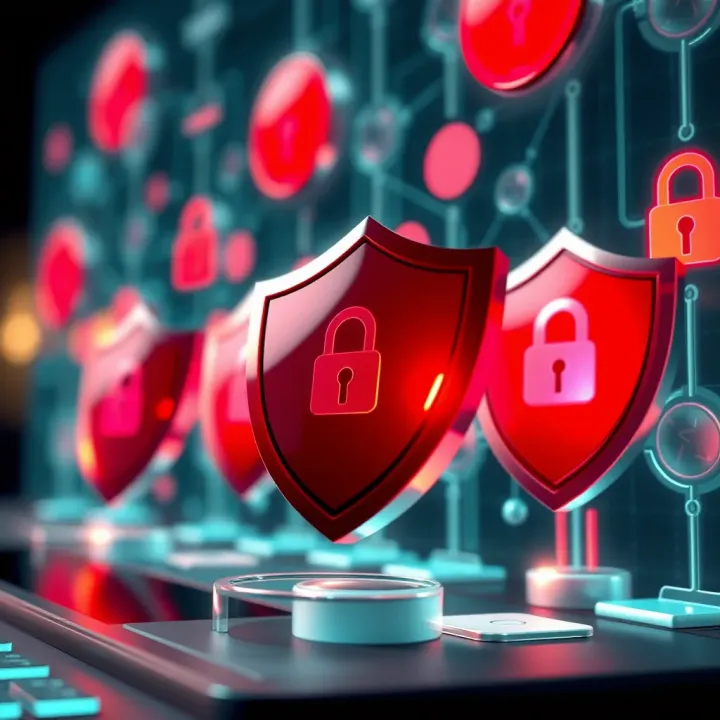 Illustration of a secure digital environment with shields and locks symbolizing safety in online betting platforms tailored for Nigerian users