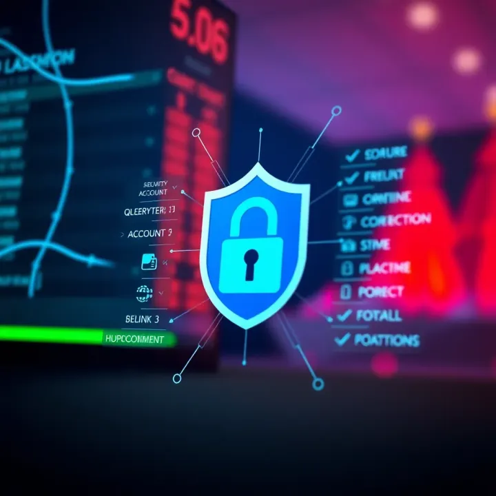 Illustration of secure account management and safety features on the Bet9ja online betting site