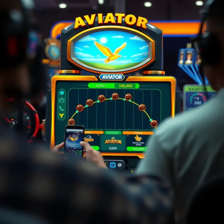 Screenshot displaying the Aviator game interface highlighting gameplay mechanics and interactive elements